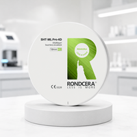 Bloc de Zircone Multicouche Translucide Rondcera 42% 49% – Consommable Professionnel pour Clinique Dentaire SHT-ML Pro 4D