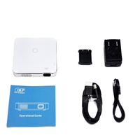 Mini projecteur DLP portable P6 avec batterie intégrée pour la maison et le bureau, vente chaude transfrontalière