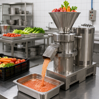 Moulin colloïdal pour sauce chili, sirop, soja, arachides, machine de fabrication de beurre de cacahuète, Afrique du Sud