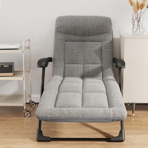 Mobilier d'extérieur multifonctionnel fauteuil inclinable piscine soleil chaise pliante lit - Product Image 3