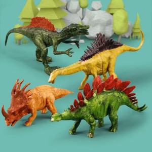 Zige Global Jurassic DIY Muñeco de Dinosaurio Blanco para Decoración del Hogar, Juguete Modelo de Acción con Pinturas, Diseño Fluido Violento y Sombrio, Regalo - Product Image 3