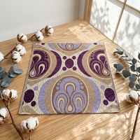 Tissu Jacquard Chenille Moderne Teint en Fil 450 GSM Anti-rayures Effet Bulle 3D Résistant aux Accrocs pour Animaux de Compagnie