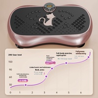 Marque électrique corps exercice Vibration plaque Machine ABS matériel Vertical combustion des graisses ventre réduction Fitness équipement