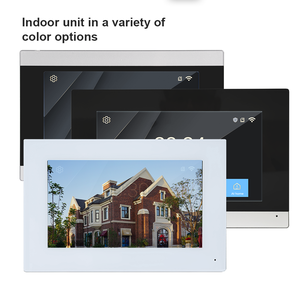 Téléphone de <span class=keywords><strong>porte</strong></span> SIP 7 pouces écran tactile reconnaissance faciale POE panneau <span class=keywords><strong>d</strong></span>'<span class=keywords><strong>entrée</strong></span> pour plusieurs appartements GSM Intercom - Product Image 3