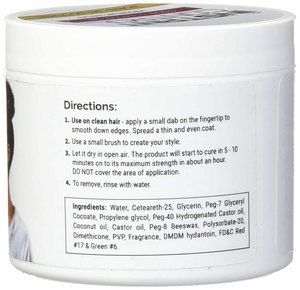 Gel Fijador para Trenzas de Cabello Negro de Marca Privada, Sin Residuos y Sin Efecto Secante, Fijación Extra Fuerte, Control de Bordes, Proveedor - Product Image 4