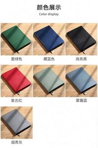 ชุดกล่องของขวัญสมุดโน๊ตหรูหรา A5หลวมชุดกล่องของขวัญสมุดโน้ตสำหรับทำงานสำนักงานธุรกิจที่ถอดออกได้ชุดองค์กรที่ไม่เหมือนใคร - Product Image 2