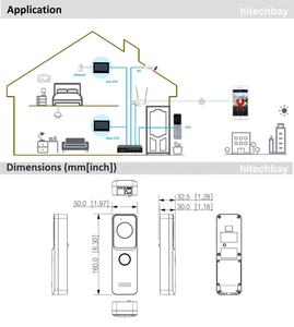 Videoportero IP Original DH VTO2311R-WP para Villa, con PoE, WIFI, Intercomunicador de 2 Vías, Audio Bidireccional y Desbloqueo Remoto por Aplicación Móvil - Product Image 6