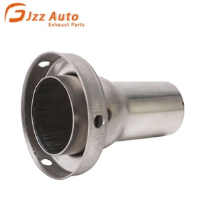 Universal Exhaust <strong>Muffler</strong> Lower <strong>Sound</strong> Parts Stainless Steel Diameter 76mm Outlet Nozzle for <strong>Muffler</strong> <strong>Tip</strong> - Product Image 1
