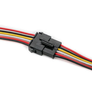 Özelleştirilmiş SM-2P 3-10 Pin SM2.54 Mini-USB Pirinç Nikel Kaplama Konnektör PVC İzoleli Bakır Kılıflı Bakır Kablo Demeti - Product Image 3