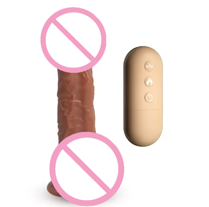 Mainan seks dewasa Dildo bergoyang pemanas untuk wanita steker mainan seks & bahan ABS silikon pistol Penis mainan seks dewasa - Product Image 6