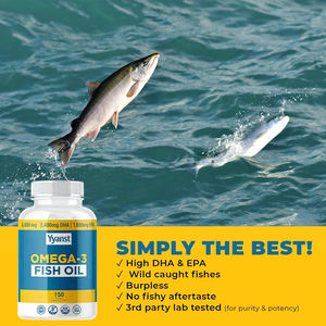 Cápsulas blandas de Omega-3 y aceite de pescado con EPA y DHA de marca privada de alta calidad que MEJORAN LA FUNCIÓN CEREBRAL y APOYAN LA FUNCIÓN MENTAL - Product Image 3