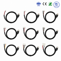 Kabel Daya USB, Kabel Harness USB-A Male ke Konektor JST Molex, Perakitan Kabel Kustom Langsung dari Pabrik untuk Peralatan Rumah Pintar