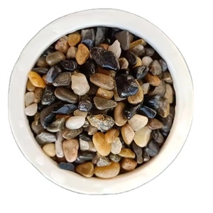 Areia Natural Arco-Íris para Aquário, Pedras Coloridas para Decoração de Tanque de Peixes e Tartarugas, Areia Paisagística de Pedra de Rio - Product Image 1