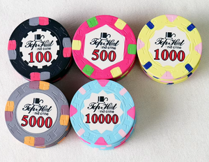 Jetons <span class=keywords><strong>de</strong></span> jeu <span class=keywords><strong>de</strong></span> <span class=keywords><strong>casino</strong></span> 43mm 39mm, jetons en céramique, gravure personnalisée, jetons <span class=keywords><strong>de</strong></span> poker, pièces <span class=keywords><strong>de</strong></span> jeu, conception gratuite - Product Image 3