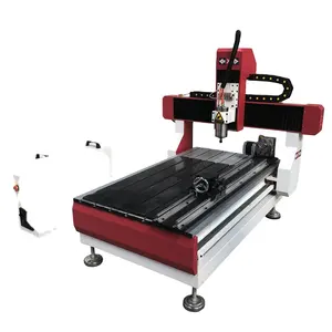 Alta precisione 6090 Cnc Router in legno materie plastiche intaglio Cnc Router macchina per incisione con asse rotante