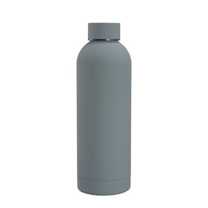 Botella de Agua de Acero Inoxidable de Doble Pared con Aislamiento al Vacío, de Alta Calidad, con Pintura de Goma Suave al Tacto, Libre de BPA, de Fábrica - Product Image 3