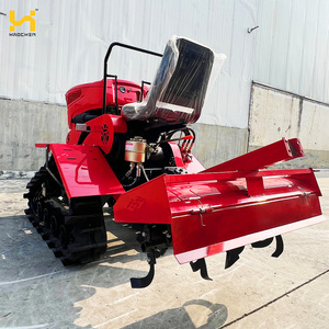 Trattore Cingolato Mini 35HP 4WD Diesel con Fresa Rotante per Piccole Fattorie - Product Image 4