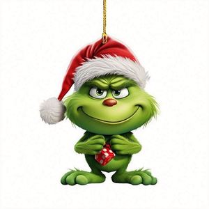 Adorno Navideño Acrílico 2D al por Mayor, Colgante Decorativo para Árbol de Navidad, Juguete Promocional - Product Image 6