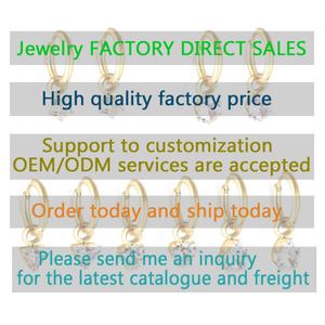 Boucles d'oreilles pendantes longues en acier inoxydable plaqué or 18 carats avec zircon, motifs cœur, étoile, triangles, cercles et gouttes d'eau, pour femmes et jeunes filles - Product Image 3