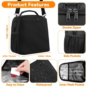 Sac de voyage isotherme avec boîte à lunch pour le camping et les voyages, compatible avec les gobelets Stanley de 40/30 oz, sac isotherme étanche avec poches - Product Image 2