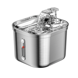 Dispensador automático de agua <span class=keywords><strong>para</strong></span> mascotas, cuenco extraíble duradero, Material DE SEGURIDAD DE ACERO INOXIDABLE completo <span class=keywords><strong>para</strong></span> gatos, perros, fuente de agua potable - Product Image 2