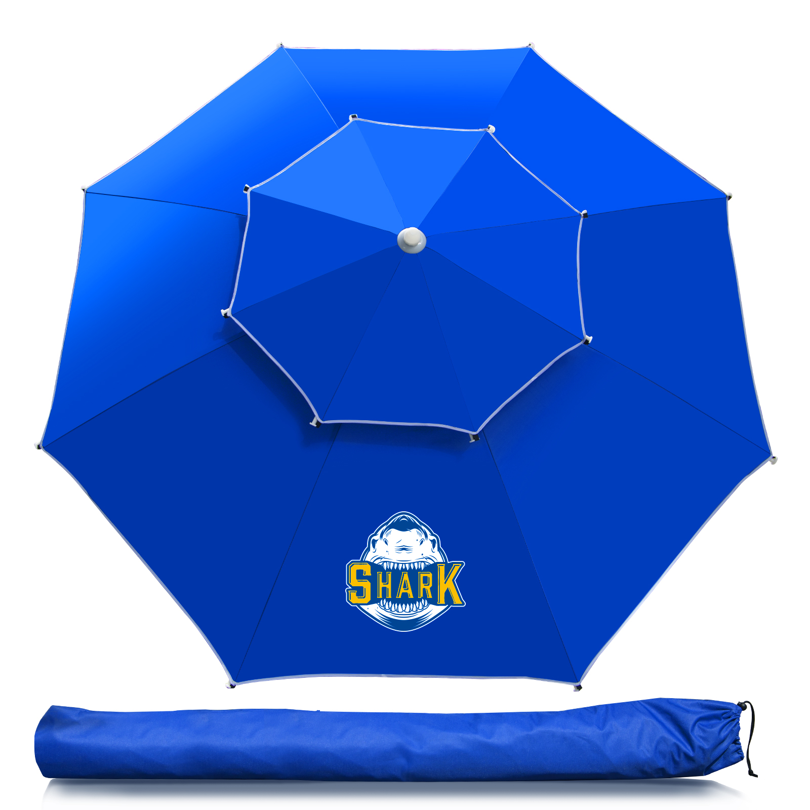 Amazon, Лидер продаж, индивидуальный, оптовая продажа, двухслойный, футов, Портативный пляжный зонт, открытый зонт, напечатанный логотип