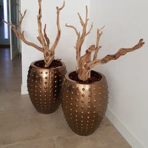 Amor — Pot de fleurs en laiton et cuivre, Pot de décoration pour la <span class=keywords><strong>maison</strong></span>, Style européen - Product Image 3