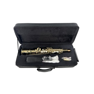 SEASOUND OEM <span class=keywords><strong>Sassofono</strong></span> <span class=keywords><strong>Sopranino</strong></span> in Ottone di Alta Qualità JYSP101 con Tonalità Eb, Suono Premium, Pieghevole e Regolabile - Product Image 5