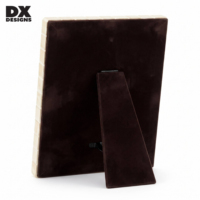 Bingkai Foto MDF Kotak-kotak DX Designs 4x6 5x7 6x8 8x10 Inch Bingkai Foto A4 Kustom untuk Pajangan Meja Dekorasi Rumah Grosir