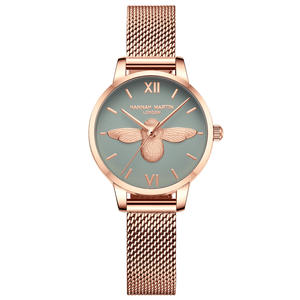 Hannah Martin HM-112 à <span class=keywords><strong>la</strong></span> mode <span class=keywords><strong>forêt</strong></span> montre pour femmes, petite abeille étanche montre pour femmes, mode montre pour femmes - Product Image 3