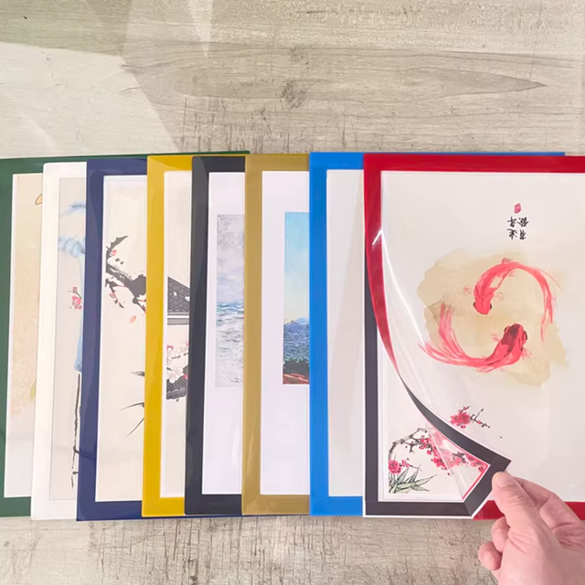 Low Factory Price Cheap Waterproof Magnetic Document Holder for Wall Pasted Filing A4 Plastic File Protective Cover