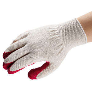 10-Pair Pack Red <strong>Nitrile</strong> Coated Work <strong>Gloves</strong> Latex Dipped Garden Protective Gear for General Purpose - Product Image 3