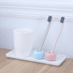 Plateau à bijoux rectangulaire en céramique blanche moderne, gobelet à gargarisme, rangement de salle de bain, toilettes, pour plateau à gâteau et plateau à sushi - Product Image 6