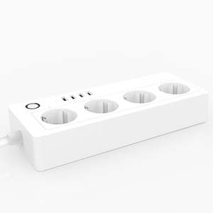 Enchufe Inteligente Wi-Fi Tuya con Ahorro de Energía, 4 Puertos USB, Compatible con <span class=keywords><strong>Alexa</strong></span> y Google Home, con Monitor de Consumo de Energía - Product Image 4