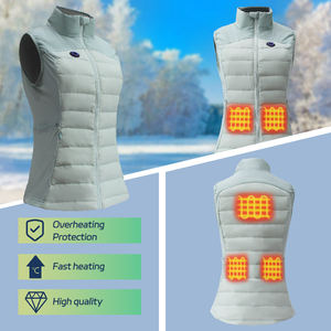 Chaleco calefactable recargable con Banco de energía inteligente USB eléctrico de caza verde para hombre - Product Image 3