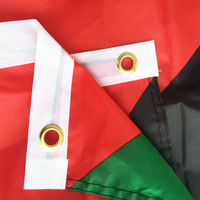 Personnalisé Pays National Extérieur 3 * 5ft 90*150cm Palastine Palestine Produits Drapeau de la Palestine