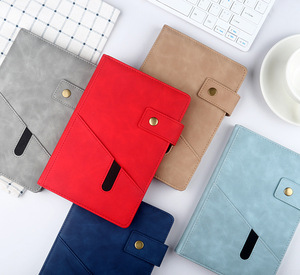 Portable Macaron <strong>PU</strong> Leather <strong>Notebook</strong> Planner <strong>A5</strong> Size Custom <strong>Logo</strong> PVC Cover <strong>Printed</strong> Journal Organizer - Product Image 2