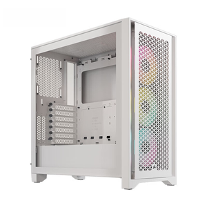 Caja de Ordenador de Escritorio <span class=keywords><strong>4000d</strong></span> RGB AF con Efecto de Iluminación Blanca Fría, Caja de Media Torre de Vidrio Templado, Refrigeración por Agua de 360 - Product Image 1