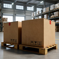 Boîte d'emballage logistique express en carton ondulé renforcé personnalisée ZE BANG pour l'e-commerce, résistante à la pression