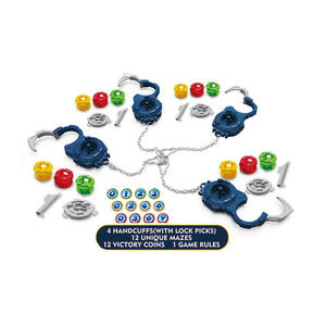 Jeu de déverrouillage familial Évasion éducative du labyrinthe des menottes mini défi de puzzle Break jeu gratuit - Product Image 5