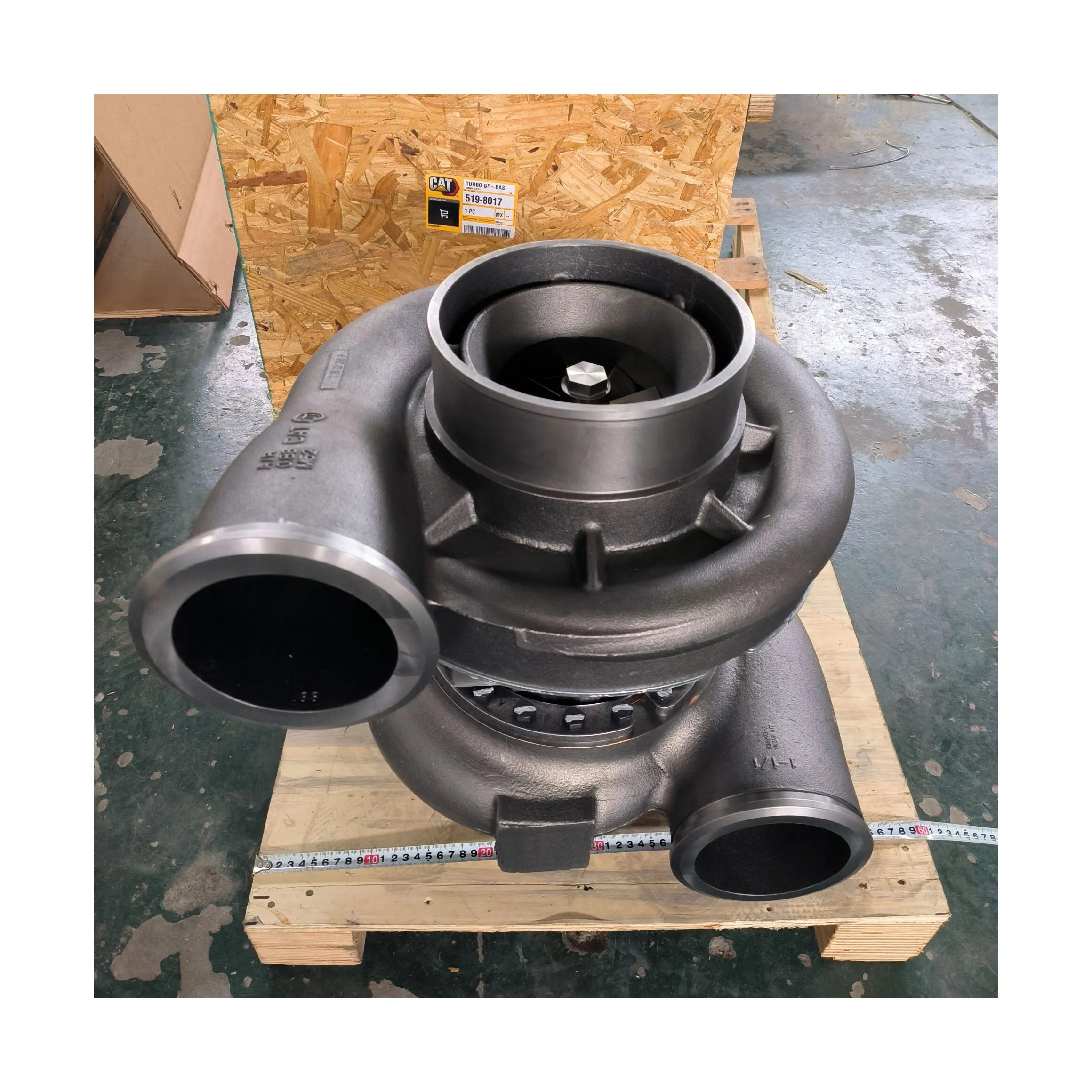 Original brand new Genuine Marine parts 3516 Turbocharger 519-8017 with stock available package and fast delivery for CAT