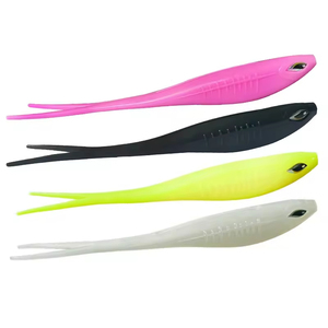 Aotuo Meilleures ventes <span class=keywords><strong>Leurre</strong></span> souple flottant <span class=keywords><strong>de</strong></span> <span class=keywords><strong>surface</strong></span> en TPR haute élasticité à queue fourchue, 18 cm 20 g, lot <span class=keywords><strong>de</strong></span> 3, <span class=keywords><strong>pour</strong></span> la pêche au bar et au culter - Product Image 1