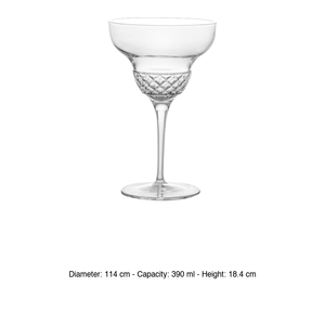 Copa Margarita 39 cl Roma 1960 H 18.4 cm Ø 11.4 cm Luigi Bormioli - Product Image 3