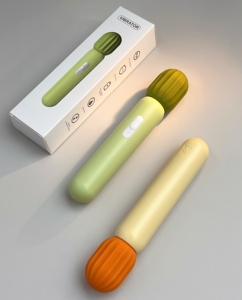 Novos Produtos: Vibradores Femininos com 12 Frequências de Vibração, Aparência de Cacto, Material de Silicone, Recarregável via USB 100% - Product Image 1
