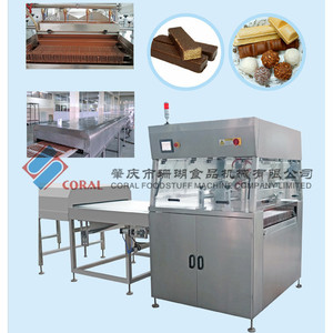 Ligne de production professionnelle de gaufrettes, <span class=keywords><strong>machine</strong></span> à enrober au <span class=keywords><strong>chocolat</strong></span> - Product Image 2