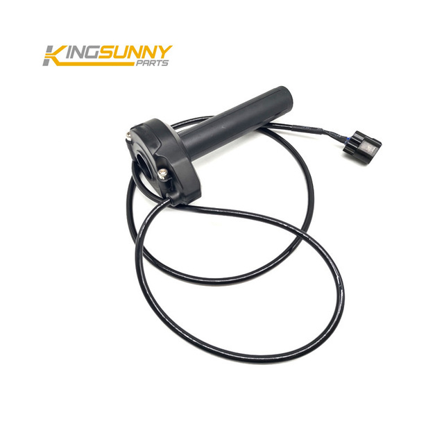 Original Throttle for Sur-ron Light Bee Throttle Handle Cable Aluminum Alloy with Rope and Original Grip Motor Parts Riding