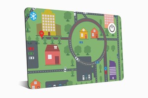 Long Range altra mỏng uuid BLE bluetooth đèn hiệu lập trình nhân viên theo dõi Thẻ định vị - Product Image 2