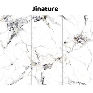 Dalles en porcelaine de grande taille, aspect marbre moderne, dalles en pierre frittée, finition brillante pour les murs, les sols, les salles de bain extérieures, ACCENTS - Product Image 4