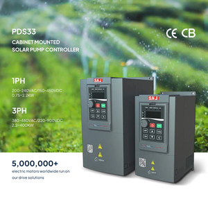 Variateur de fréquence <span class=keywords><strong>SAJ</strong></span> 3 phases 380V <span class=keywords><strong>3kW</strong></span> pour le contrôle de la vitesse des moteurs, automatisation industrielle - Product Image 3