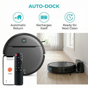 Nuevo Robot Aspirador para el Cuidado del Hogar, Ultra Delgado, con Succión de 3000 Pa, Aspiradora en Seco y Húmedo - Product Image 3